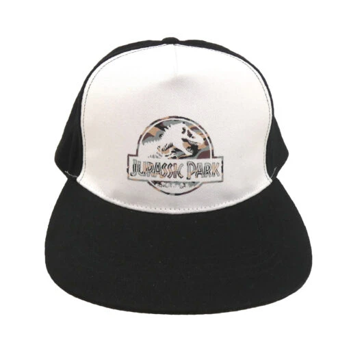 Tee-Shirt Homme Noir Classic Logo Jurassic Park