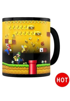 Set Super Mario Mug Sous Verre Et Porte-clés -Harry Potter Soldes mug super mario gold coin rush thermoreactif 2
