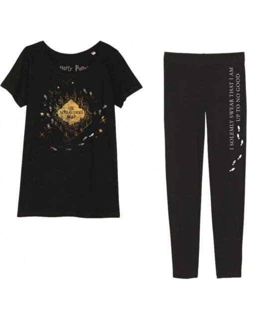 Tee-Shirt Noir Brothers Harry Potter