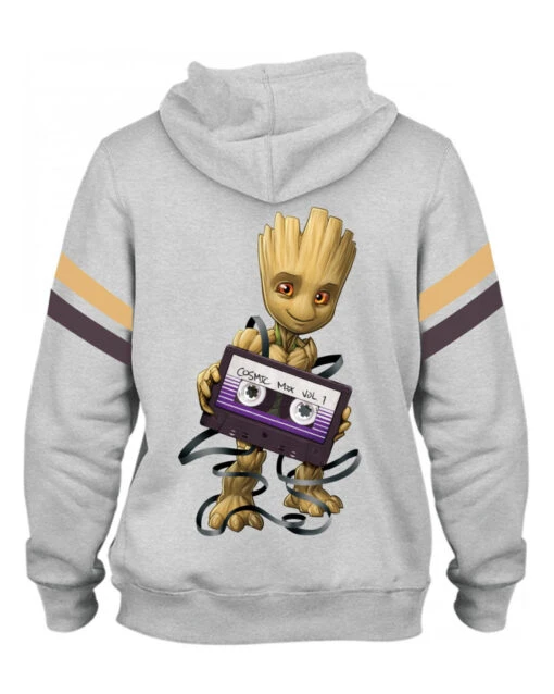 T-Shirt Expressions Of Groot Gardiens De La Galaxie