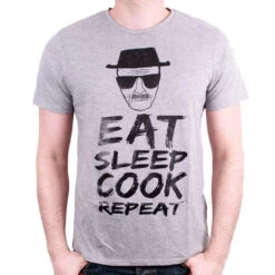 Tee-Shirt Noir #Heinsenberg Breaking Bad