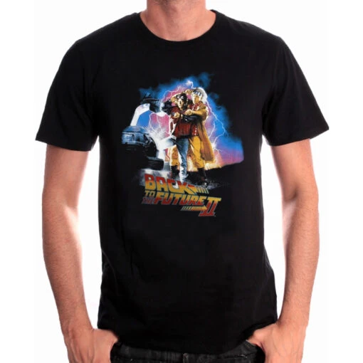 Tee-Shirt Blanc Einstein Retour Vers Le Futur
